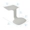 The Surf Portable Lap Desk, Kids Floor Desk, One-Piece Writing Table, Flexible Seating, 10-Pack